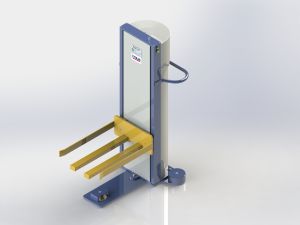 Pneumatic lift device Basic 1000 movable