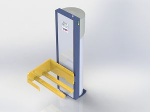 Pneumatic lift device Basic 1250 stationary